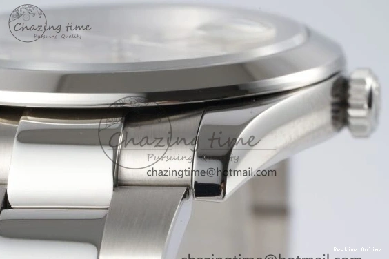 1227 DateJust 41 SS Polished Bezel KING 1:1 Best Edition 904L Steel Silver Stick Dial on Oyster Bracelet VR Flexible 2167